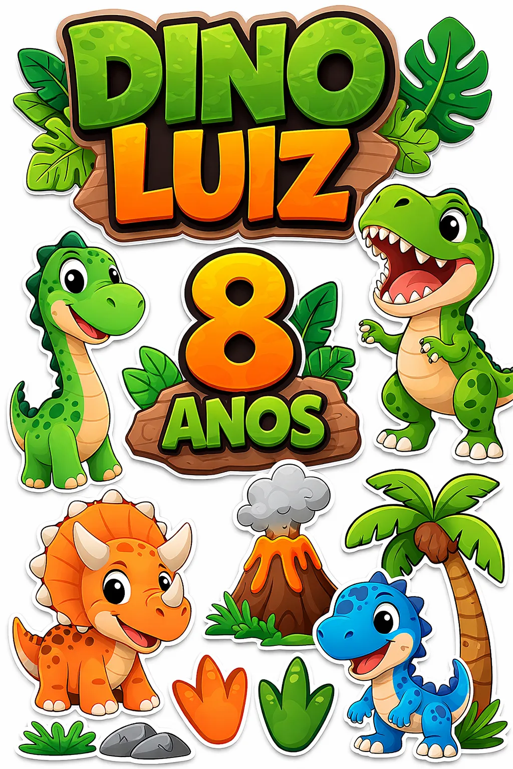 Topper Dinossauro